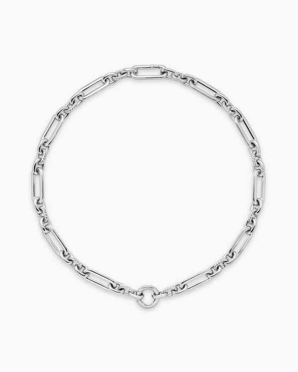David Van Hagen Lexington Chain Necklace Sterling Silver 9.8mm