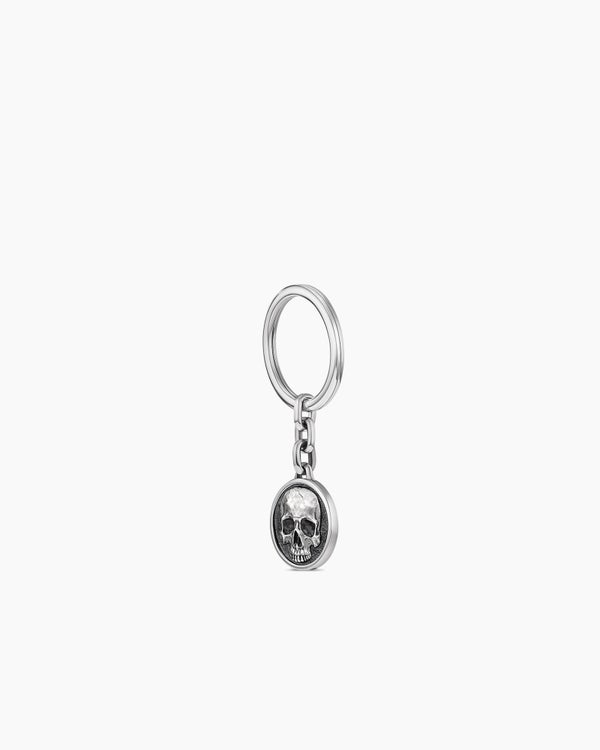 David Van Hagen Life And Death Duality Keychain Sterling Silver 42.8mm