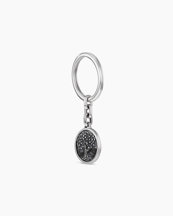david van hagen Life and Death Duality Keychain Sterling Silver 42.8mm