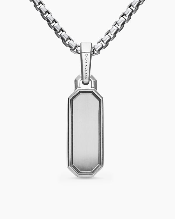 David Van Hagen Love Amulet Sterling Silver With 14K Yellow Gold 22mm