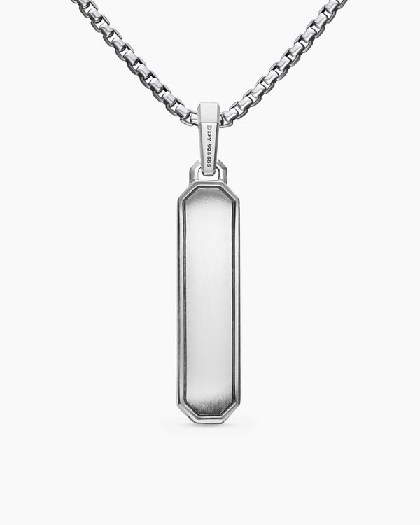 David Van Hagen Loyalty Amulet Sterling Silver With 14K Yellow Gold 35mm