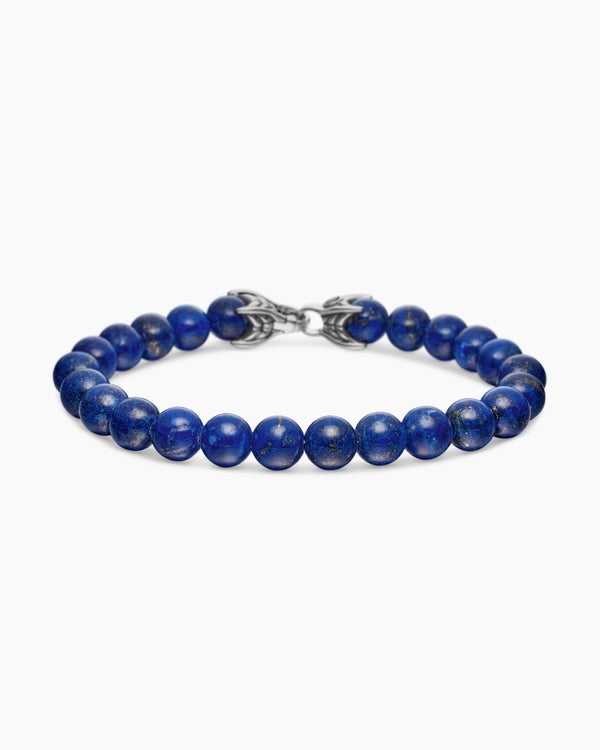 david van hagen Spiritual Beads Bracelet Sterling Silver with Lapis 8mm david van hagen Spiritual Beads Bracelet Sterling Silver with Lapis 8mm