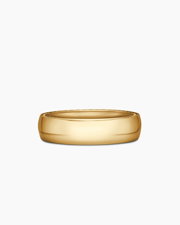 david van hagen Streamline ® Band Ring 18K Yellow Gold 6mm
