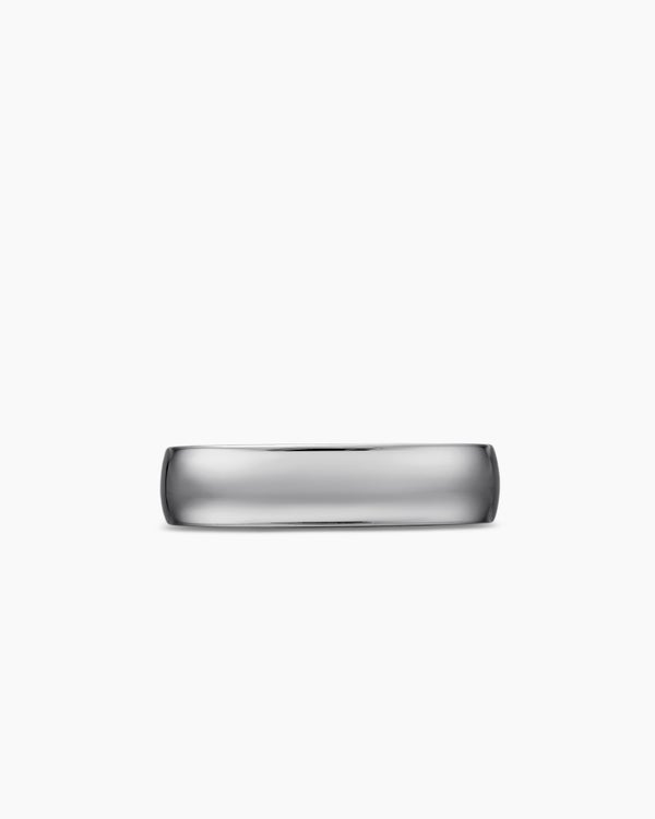 David Van Hagen Streamline ® Band Ring Sterling Silver 6mm