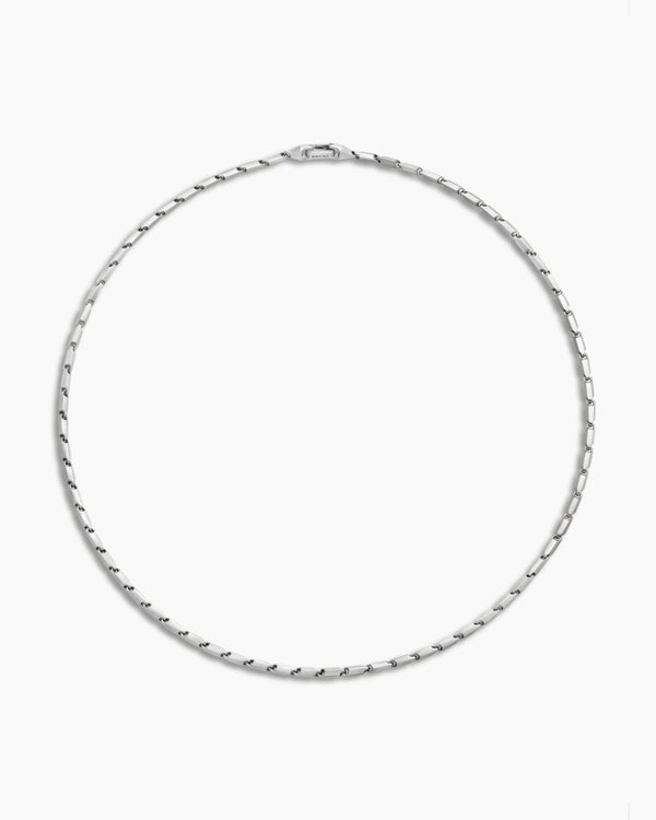 David Van Hagen Streamline ® Chain Necklace Sterling Silver 3mm