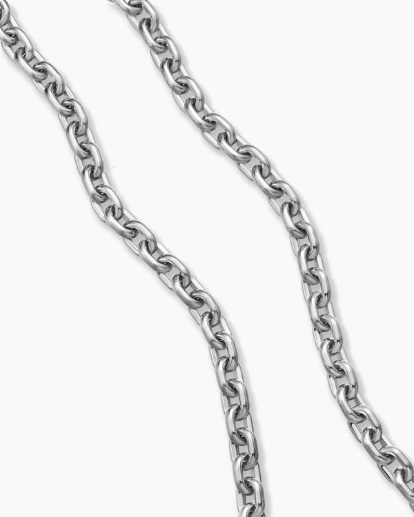 David Van Hagen Streamline ® Link Necklace Sterling Silver 6.5mm