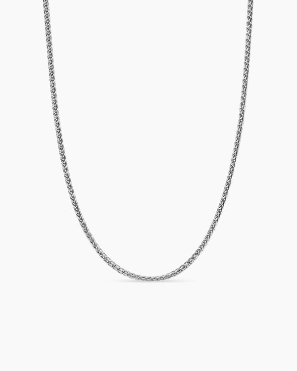 david van hagen Wheat Chain Necklace Sterling Silver 2.5mm david van hagen Wheat Chain Necklace Sterling Silver 2.5mm