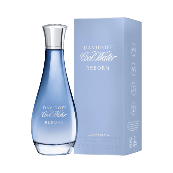 Davidoff Cool Water Reborn Woman Eau De Toilette - 100 Ml