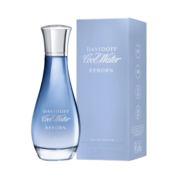 Davidoff Cool Water Reborn Woman Eau De Toilette - 50 Ml