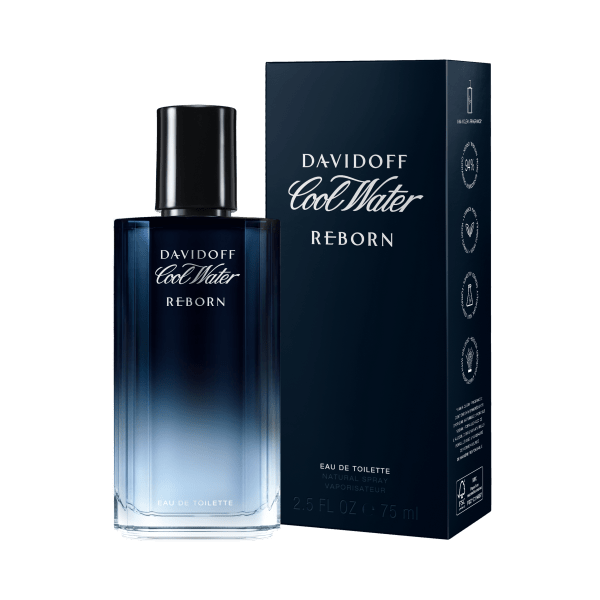 Davidoff Cool Water Reborn Eau De Toilette - 75 Ml
