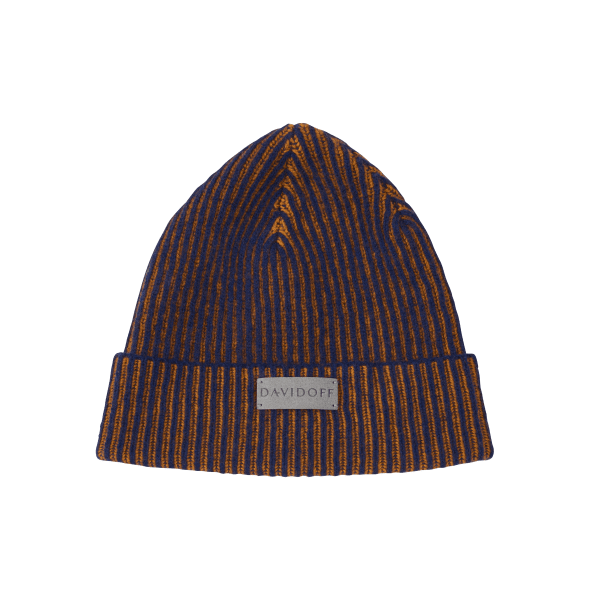 Davidoff ESSENTIALS Beanie Blue - Orange