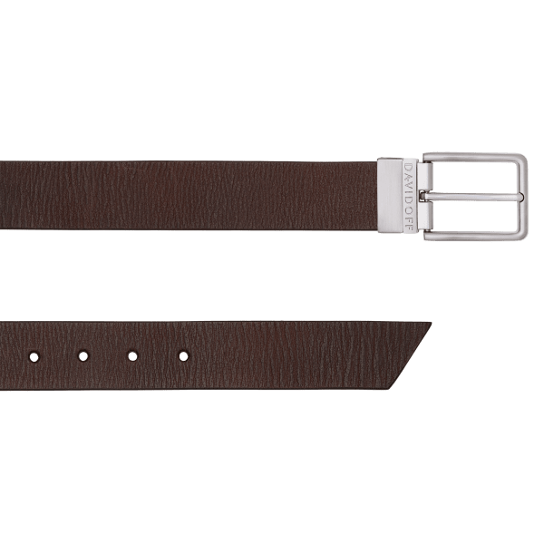 Davidoff ESSENTIALS Belt Full Grain Brown