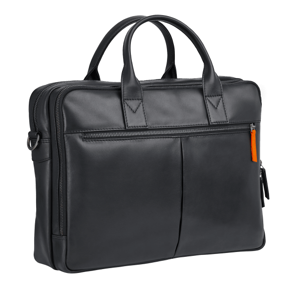 davidoff ESSENTIALS Briefcase 2 zip 2 zip - Black