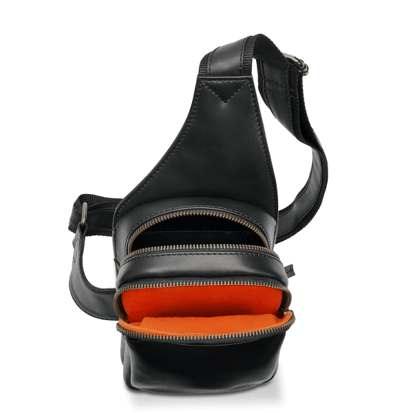 Davidoff ESSENTIALS Crossbag 2Zip - Black