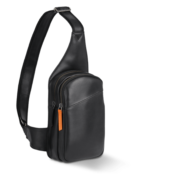 davidoff ESSENTIALS Crossbag 2Zip - Black