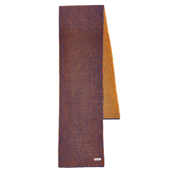 davidoff ESSENTIALS Scarf Blue - Orange