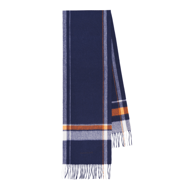 davidoff ESSENTIALS Scarf Blue - Orange