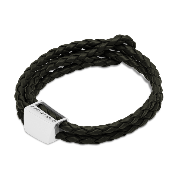 davidoff HOME RUN Bracelets Silver / Black