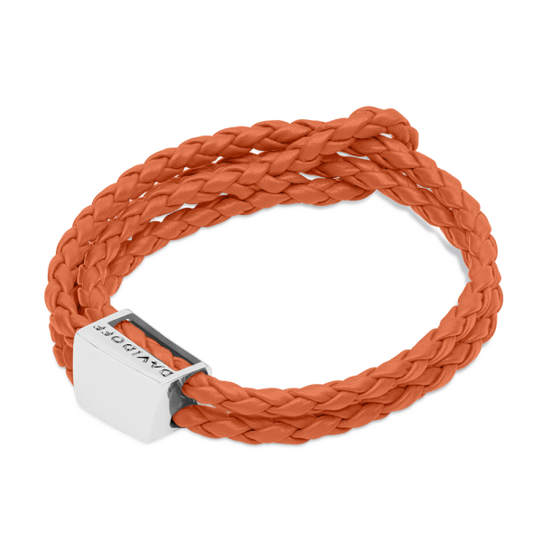davidoff HOME RUN Bracelets Silver / Orange