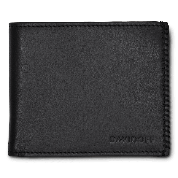 davidoff HOME RUN Wallet 7CC + 4P + Coin - Black