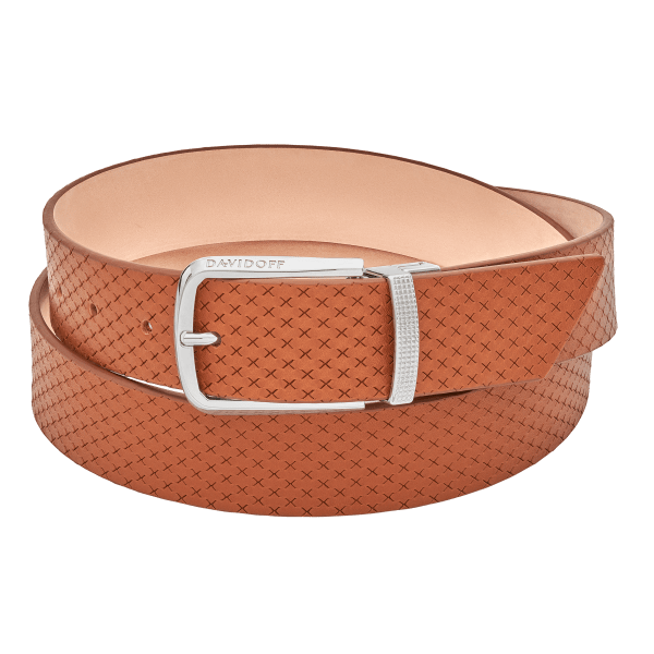 davidoff PARIS belts Cognac