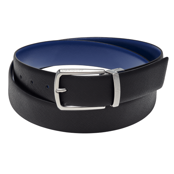 davidoff PARIS belts Reversible - Black / Blue