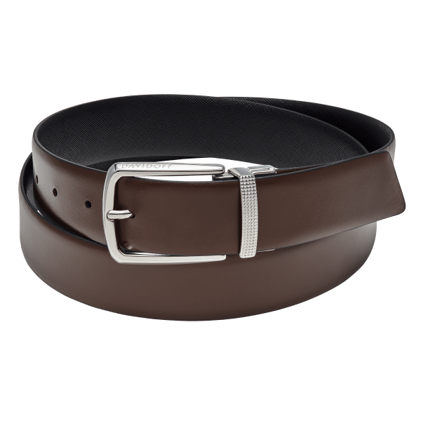 Davidoff PARIS Belts Reversible - Black / Brown