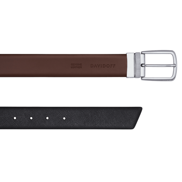 Davidoff PARIS Belts Reversible - Black / Brown