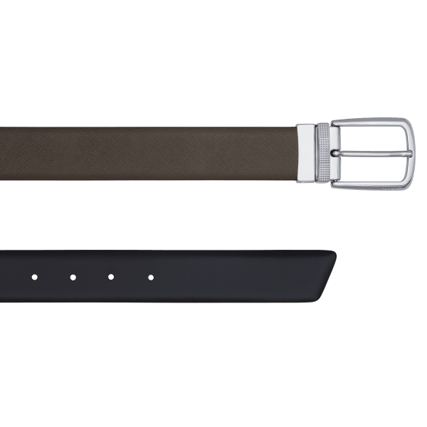 Davidoff PARIS Belts Reversible - Grey / Black