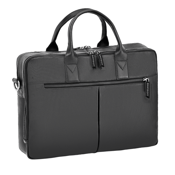 davidoff PARIS Briefcase 2 Zip - Black