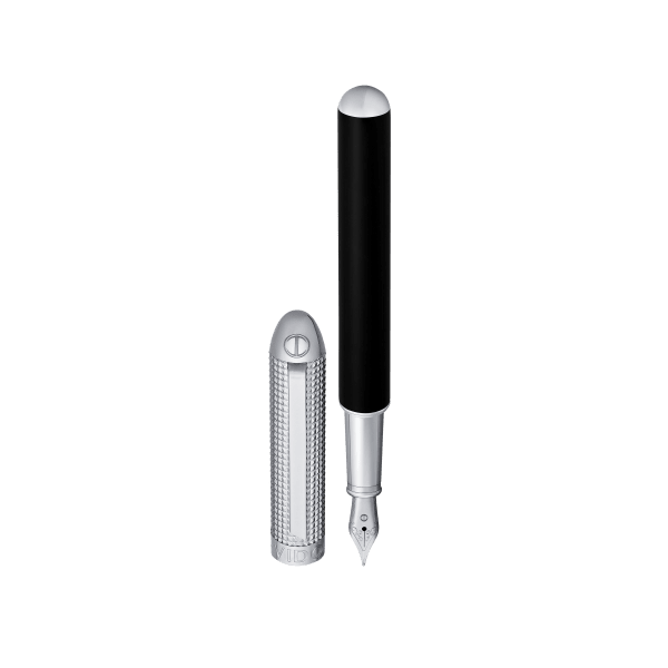 davidoff PARIS Fountain pen Black - Silver