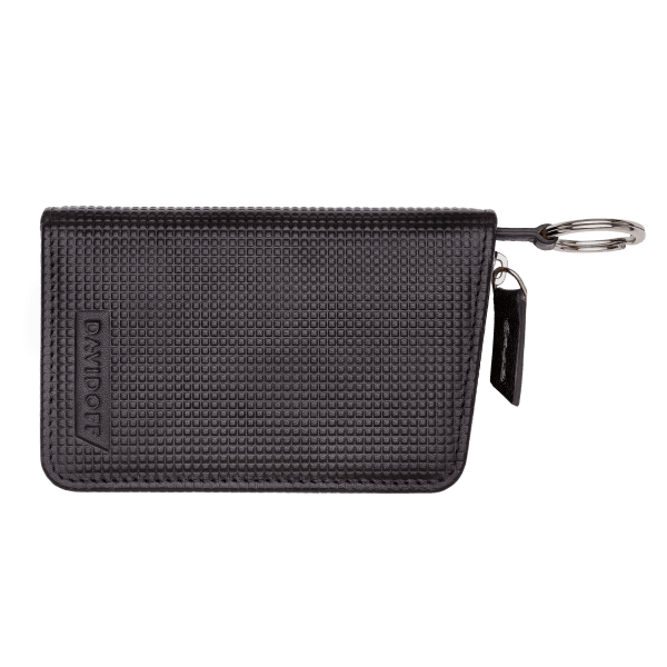 davidoff PARIS Wallet 2CC + 1WN + KR - Black/Orange