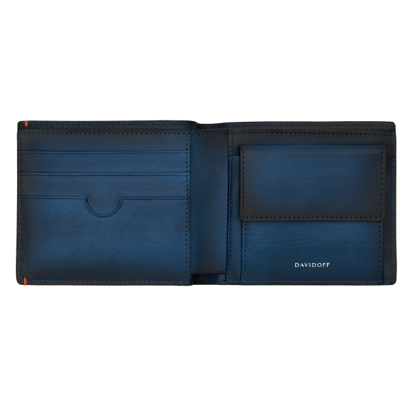 Davidoff VENICE Wallet 3CC + 2P - Blue
