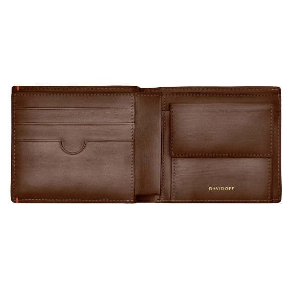 Davidoff VENICE Wallet 3CC + 2P - Brown