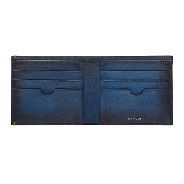Davidoff VENICE Wallet 6CC + 2 Pockets - Blue