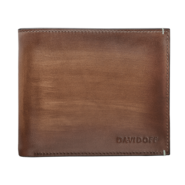 davidoff VENICE Wallet 6CC + 2 Pockets - Cognac