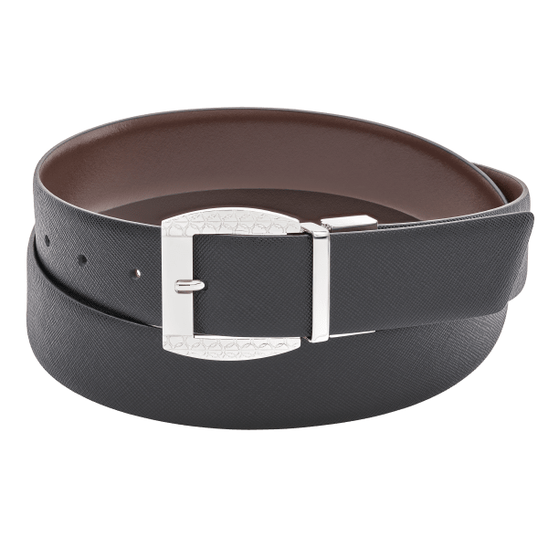 davidoff ZINO belts Reversible - Black/Brown