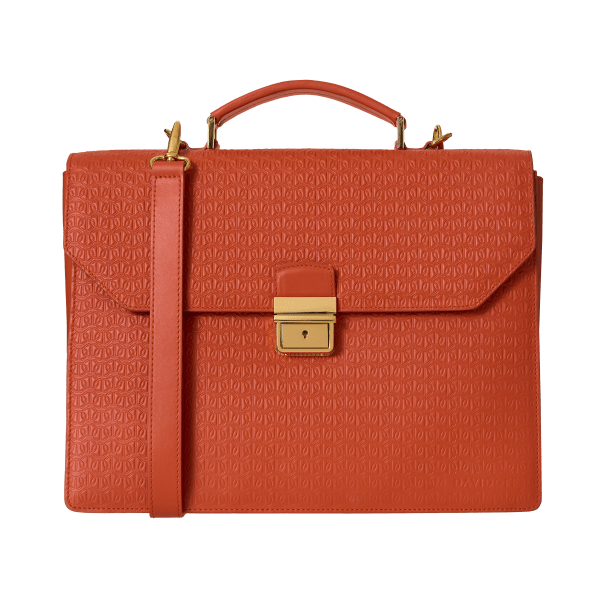 Davidoff ZINO Briefcase Orange