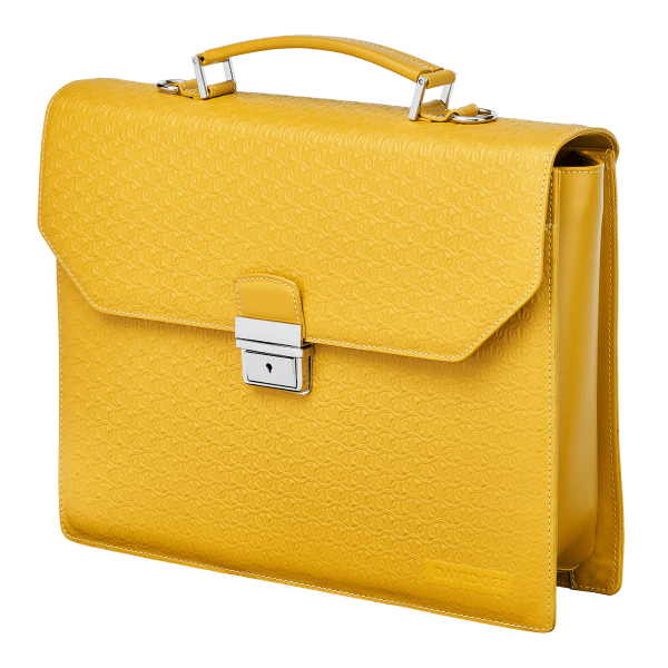 davidoff ZINO Briefcase Yellow