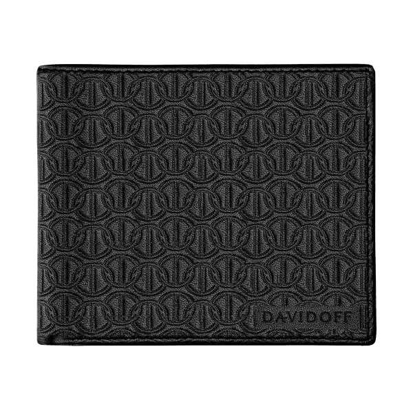 davidoff ZINO Wallet 6CC + 2 Pockets - Black
