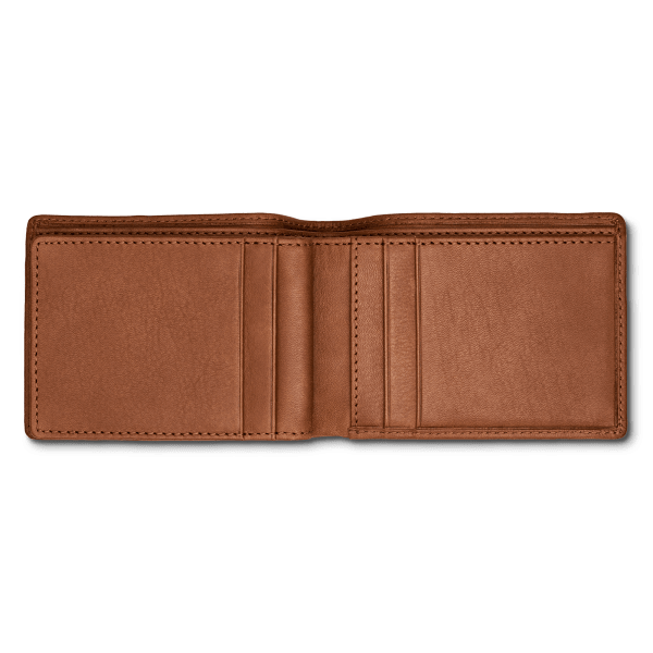 Davidoff ESSENTIALS Credit Card Holder 6CC + 2P + 2Windows - Brown