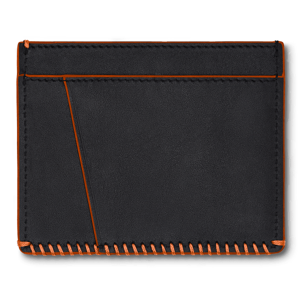 Davidoff HOME RUN Credit Card Holder 4CC + 1P - Black/Orange
