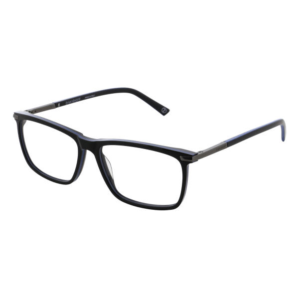 davidoff Optical frames - Full Acetate Black - blue - black