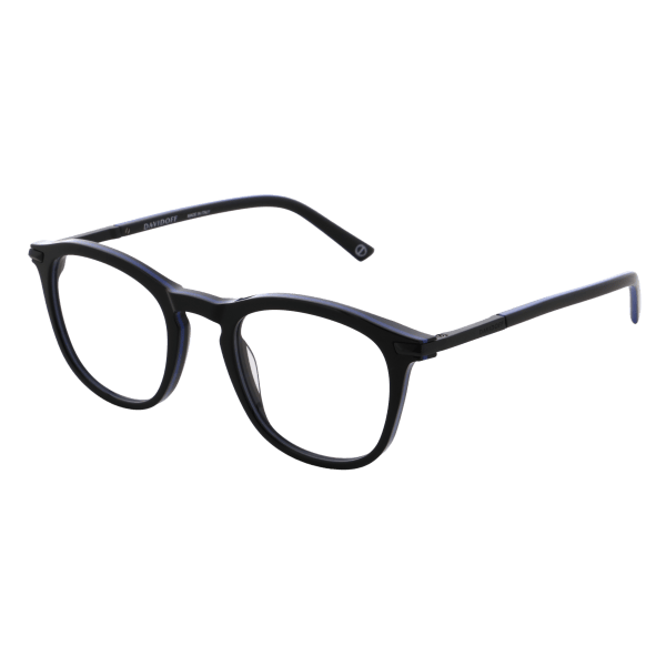 davidoff Optical frames - Full Acetate Black - blue - black