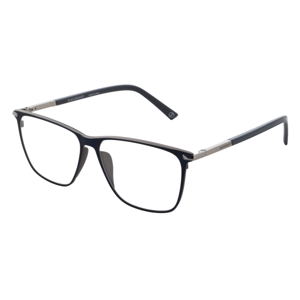 davidoff Optical frames - Full Titanium Matt dark blue / matt gun