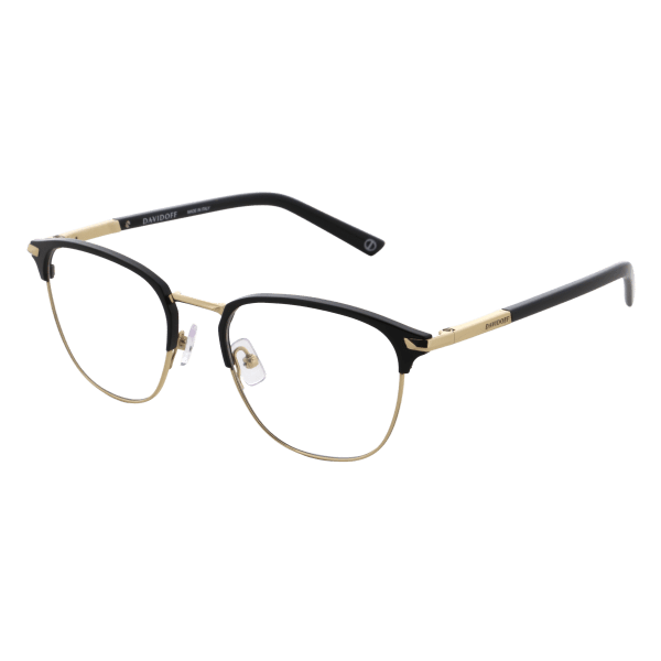 davidoff Optical frames - Iconic Matt black / shiny gold