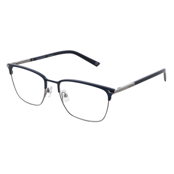 davidoff Optical frames - Iconic Matt dark blue / shiny light grey