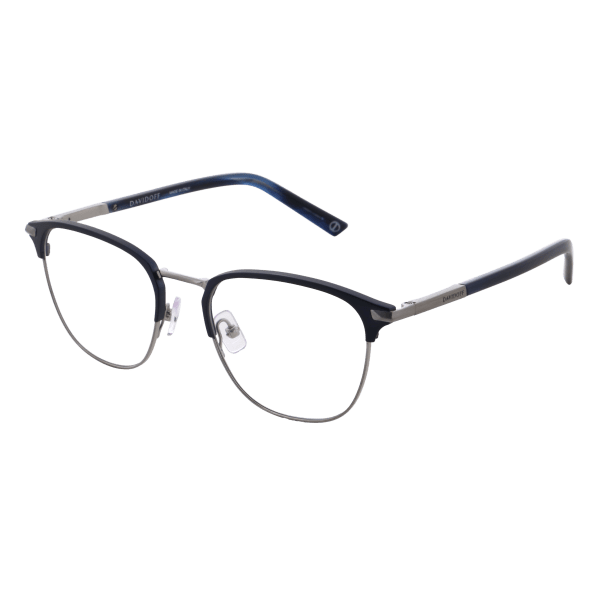 davidoff Optical frames - Iconic Matt dark blue / shiny silver