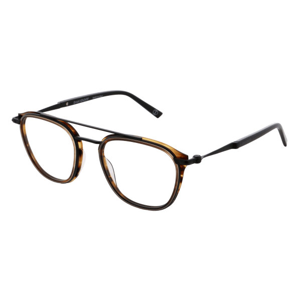 davidoff Optical frames - Titanium/Acetate Combi Matt black / mottled brown