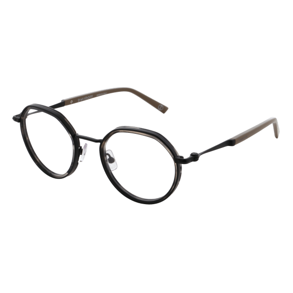 davidoff Optical frames - Titanium/Acetate Combi Matt black / mottled sand